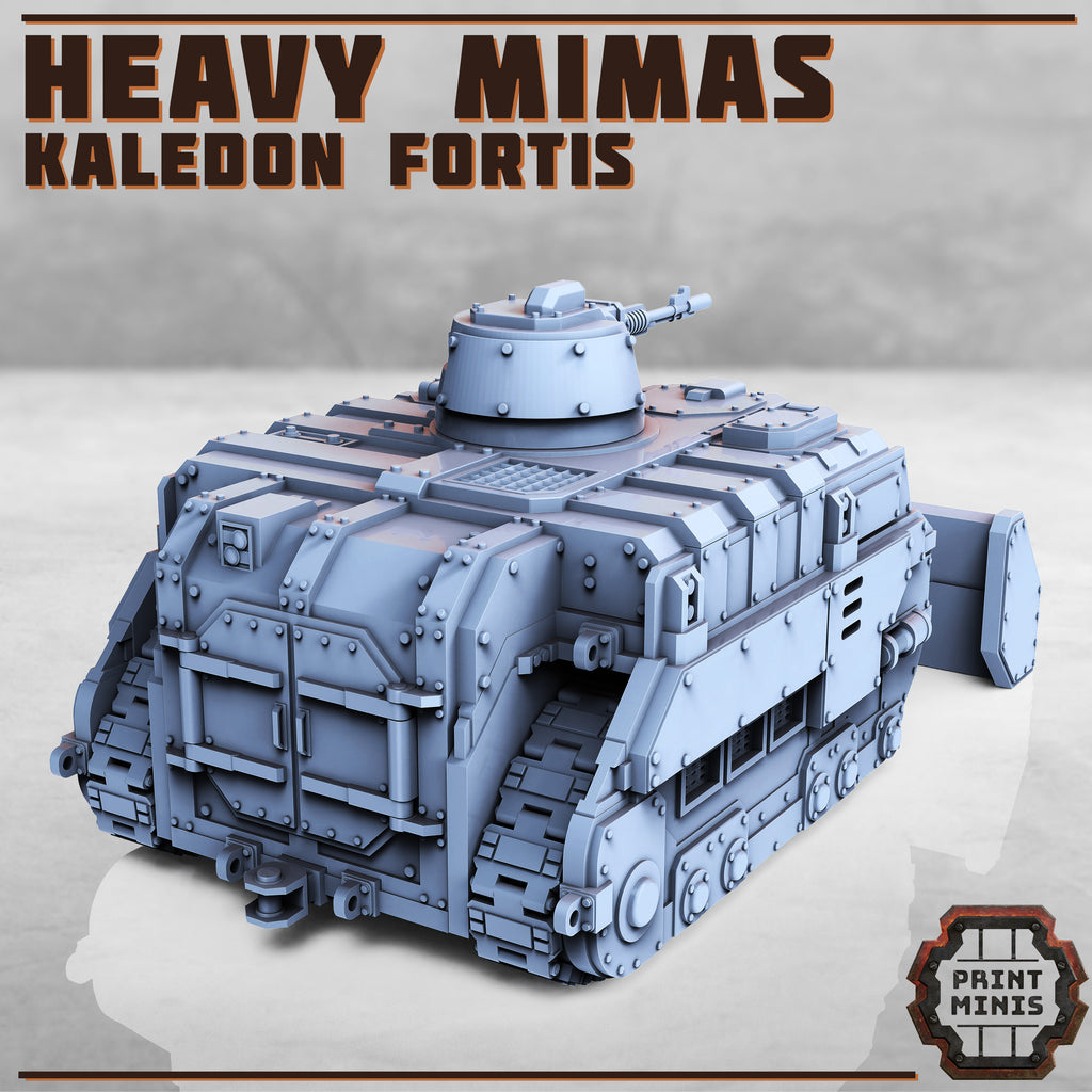 Print Minis - Mimas Tank