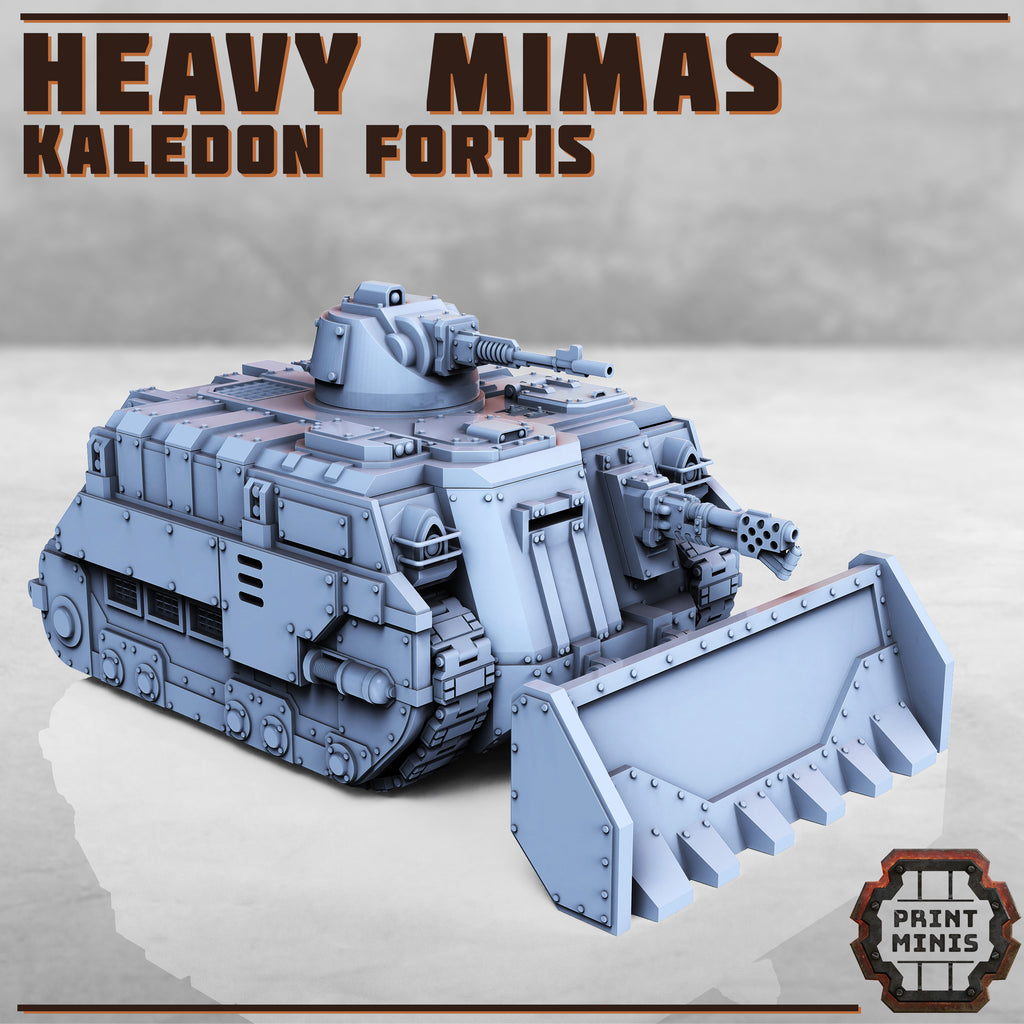 Print Minis - Mimas Tank