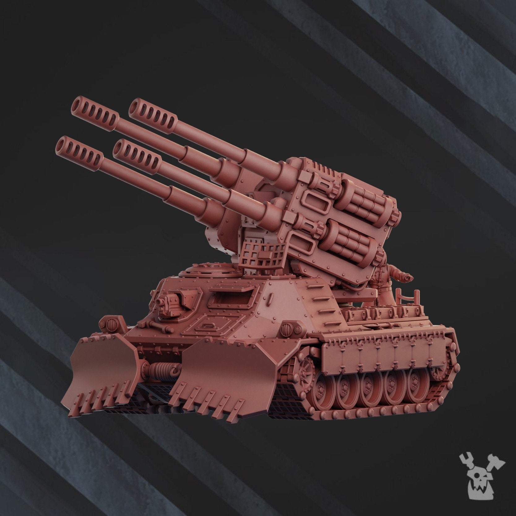 Anti-aircraft cannon "Ural Lynx" UL-87 - DakkaDakka