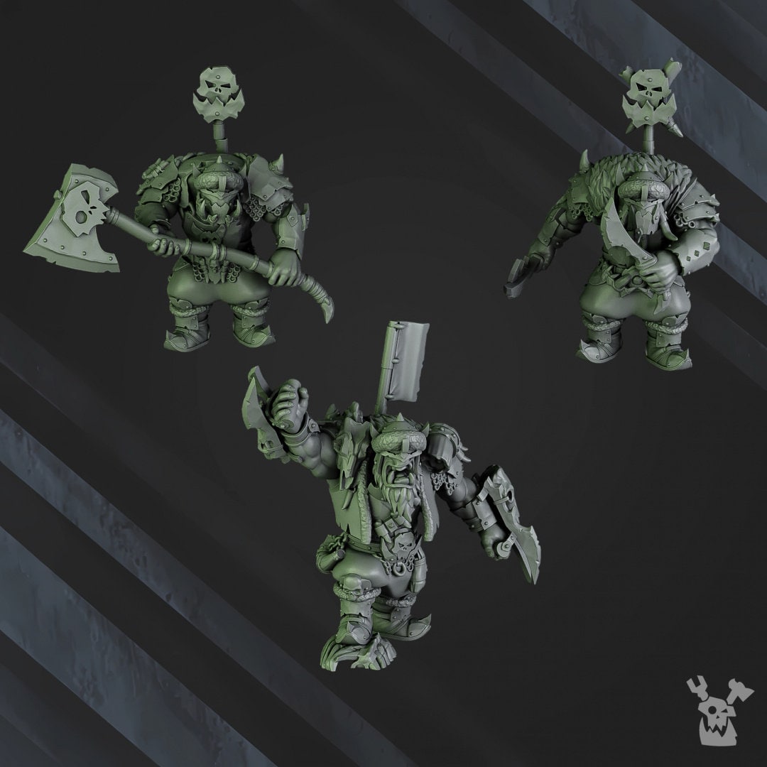 Orcs - Porkaz Grorks (build kit) - DakkaDakka