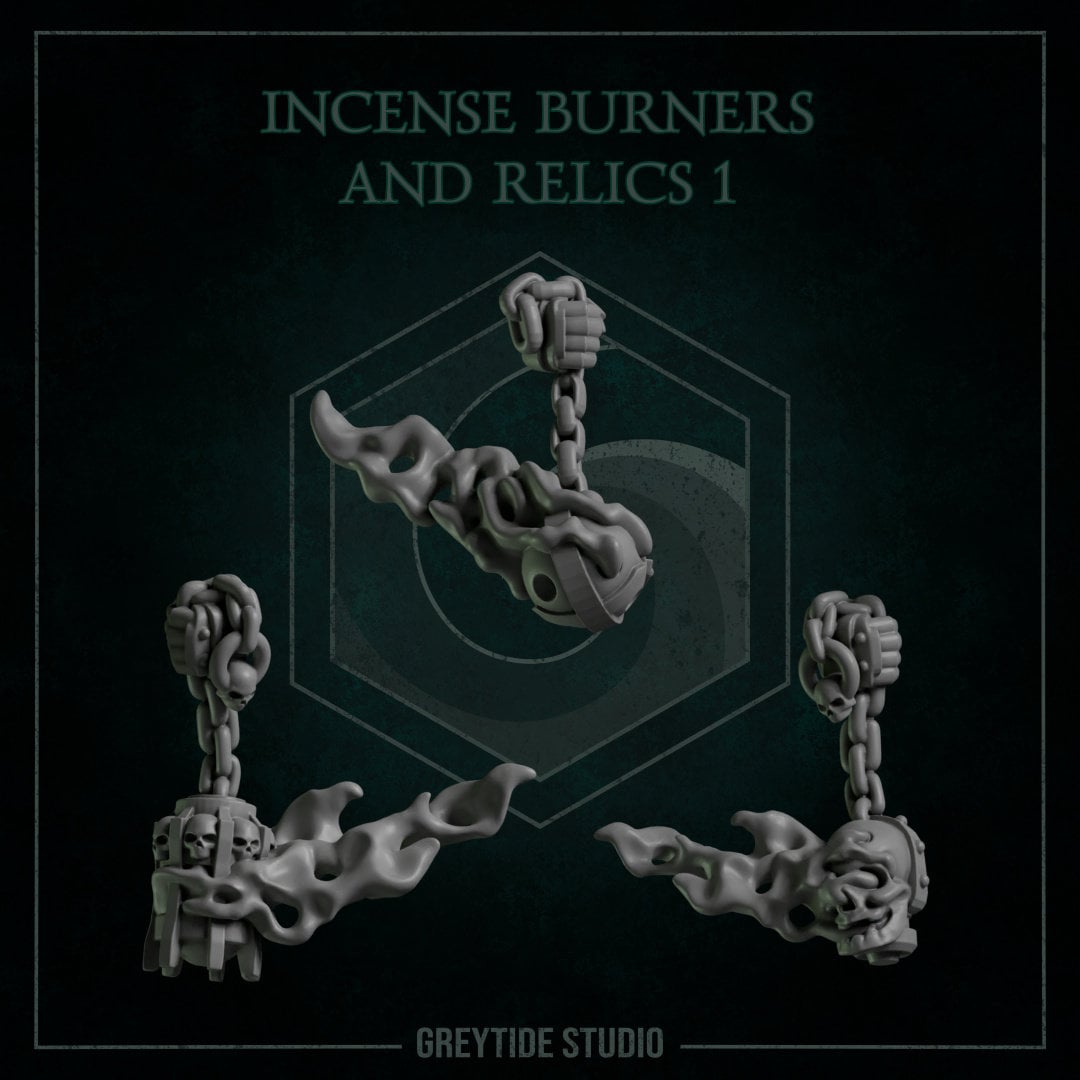 Eternal Pilgrims - Incense Burners #1 - GreyTide Studio