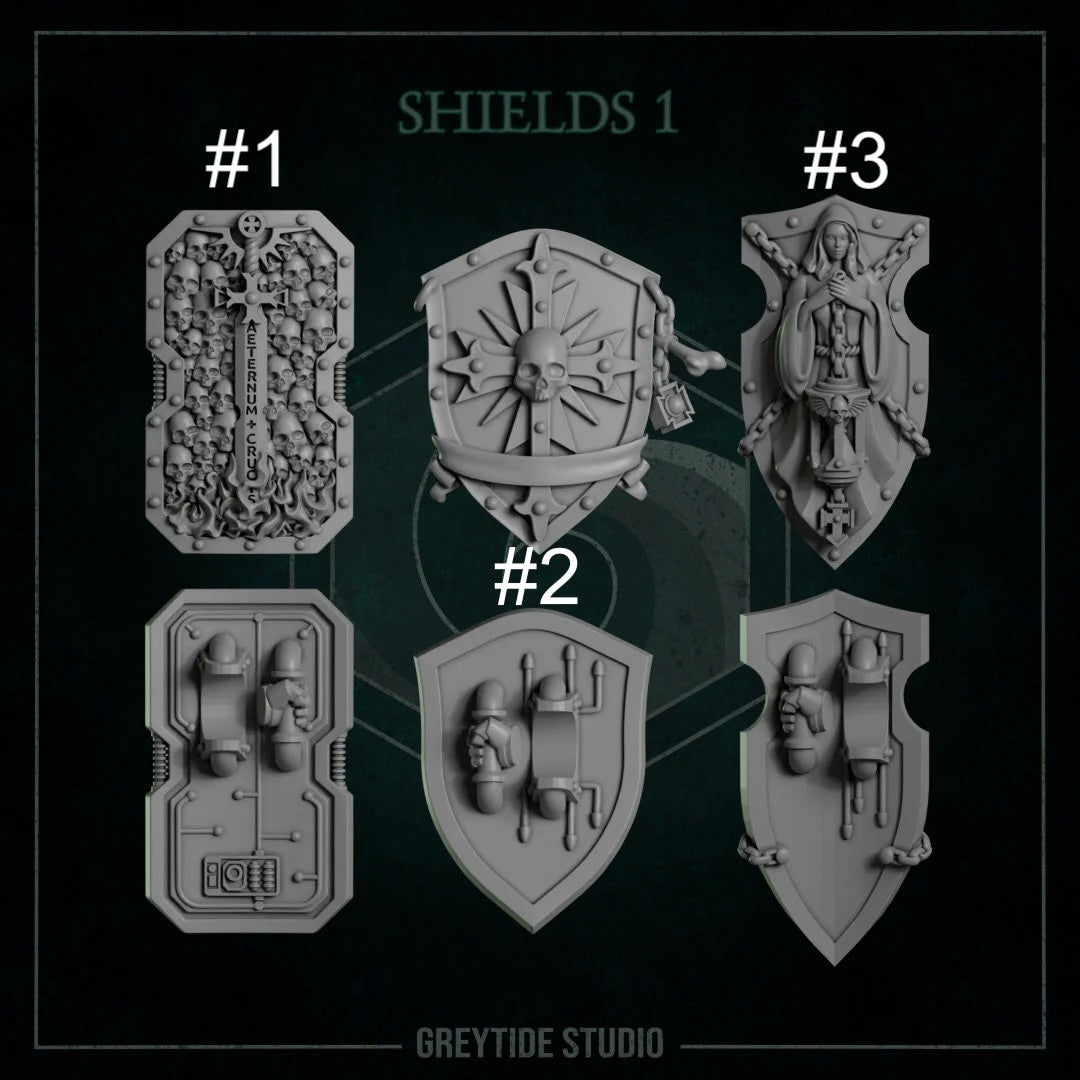 Eternal Pilgrims - Shields #1 - GreyTide Studio