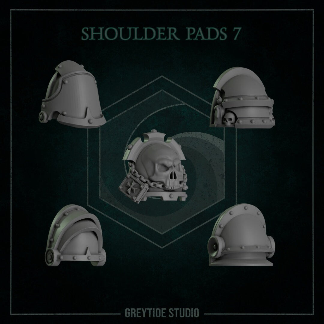 Eternal Pilgrims - Shoulderpads #7 - GreyTide Studio
