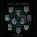 Eternal Pilgrims - Shouldershields #1 - GreyTide Studio