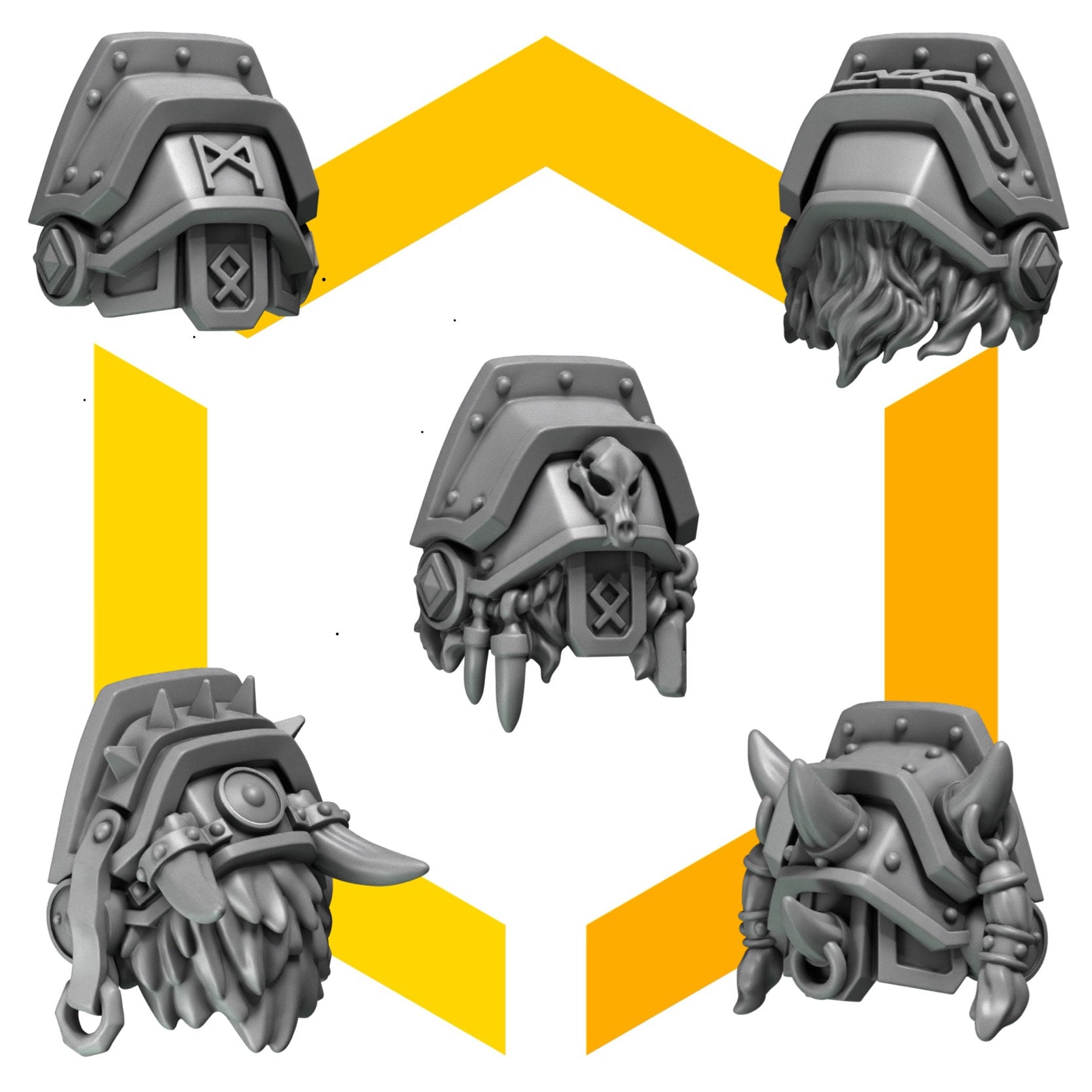 Primal Hounds - Shoulderpads #3 - GreyTide Studio