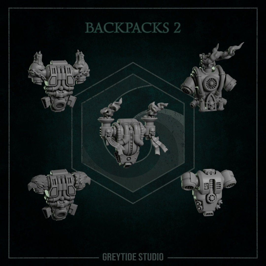 Eternal Pilgrims - Backpacks #2 - GreyTide Studio