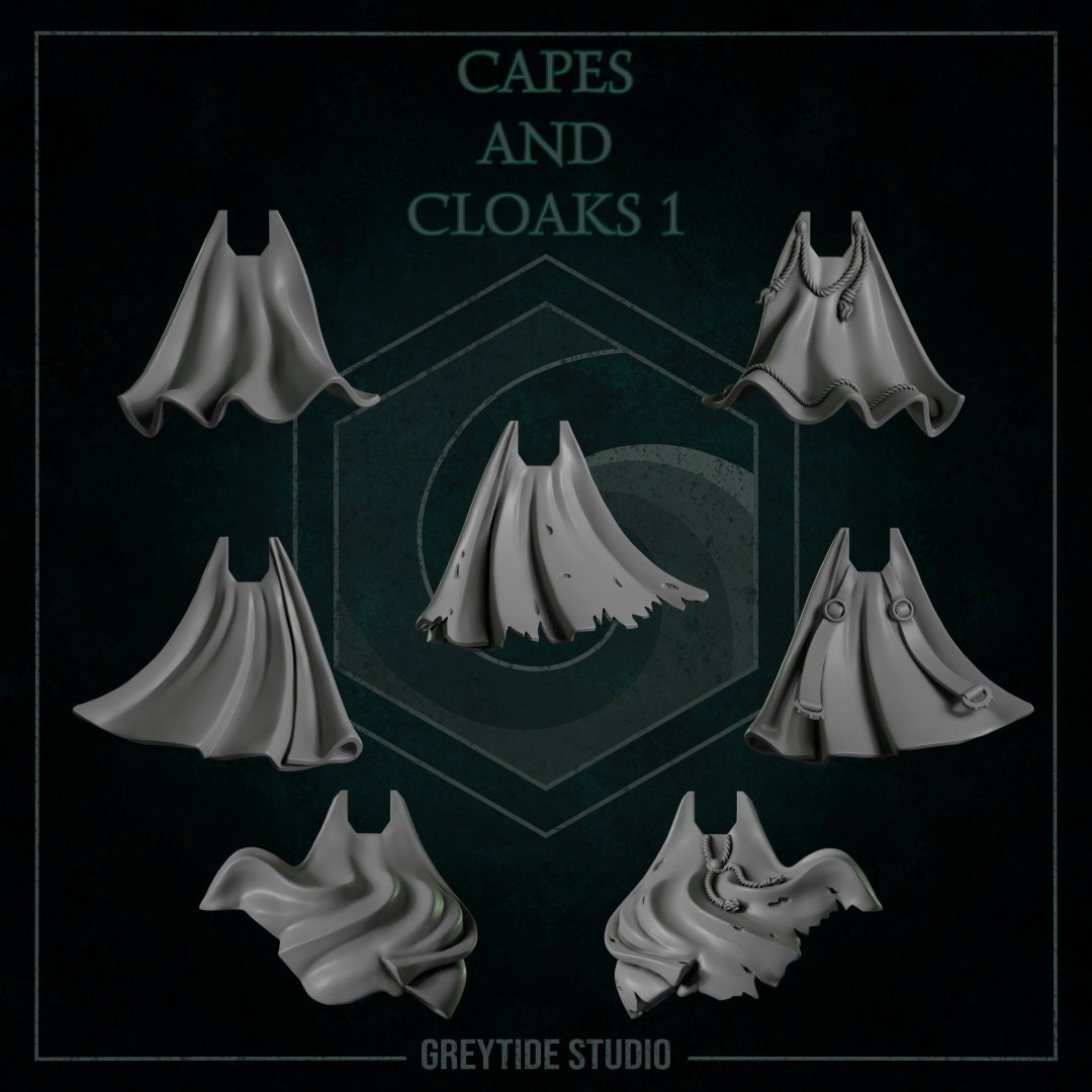 Eternal Pilgrims - Capes and Cloaks - GreyTide Studio