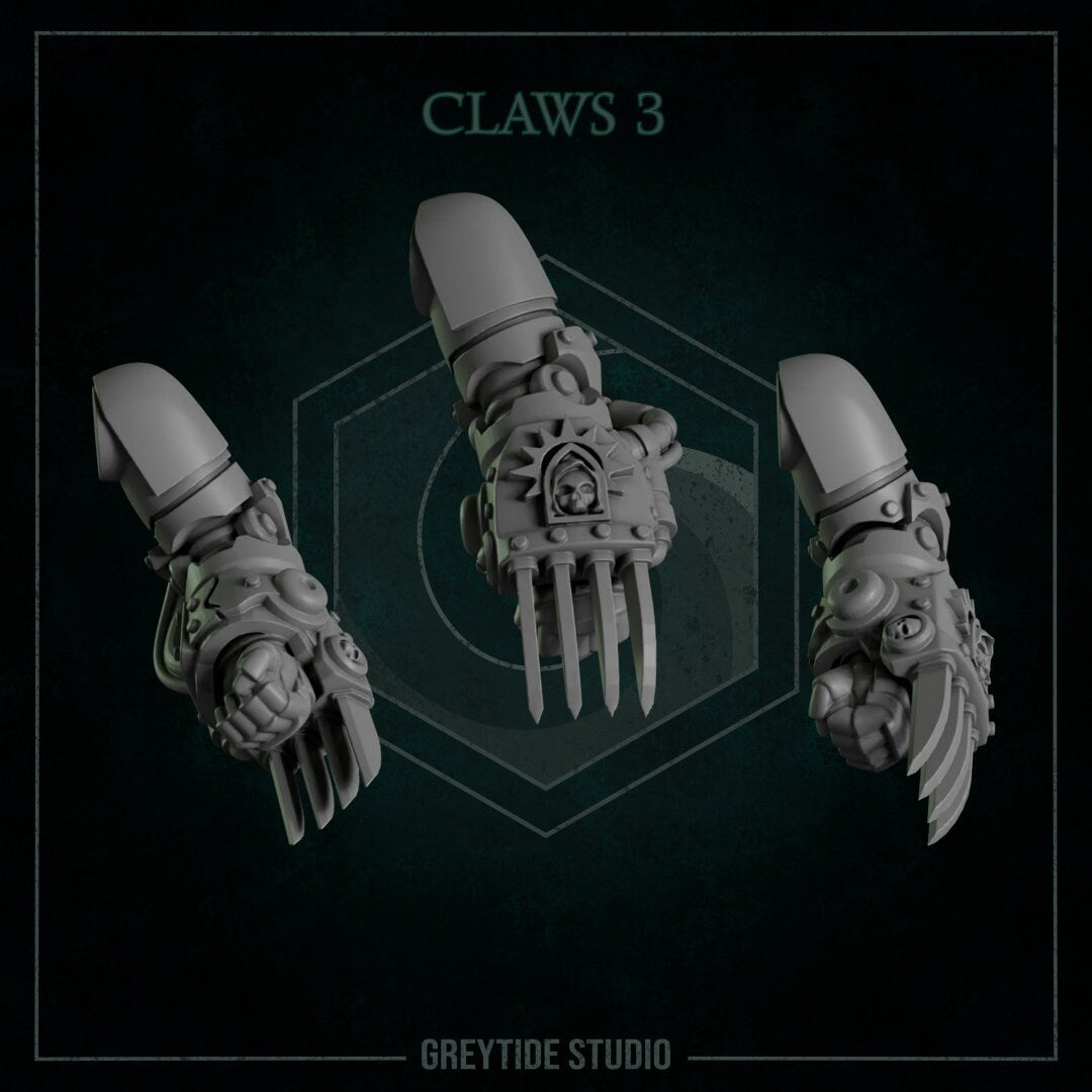 Eternal Pilgrims - Claws #3 Left Hand - GreyTide Studio
