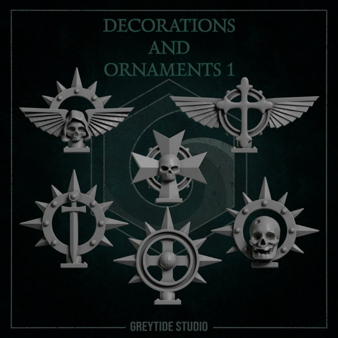 Eternal Pilgrims - Decorations and Ornaments #1 - GreyTide Studio