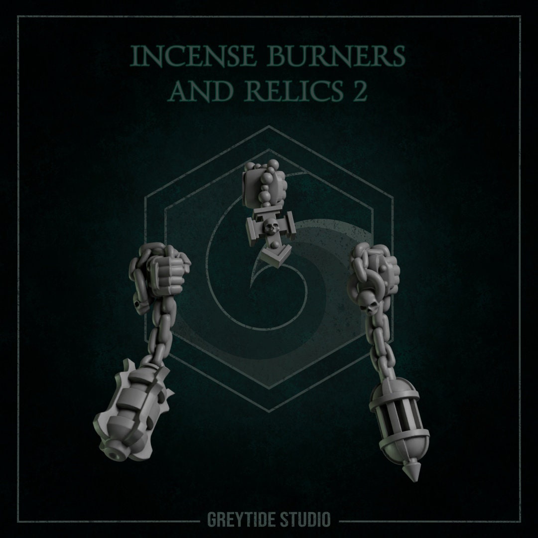 Eternal Pilgrims - Incense Burners #2 - GreyTide Studio