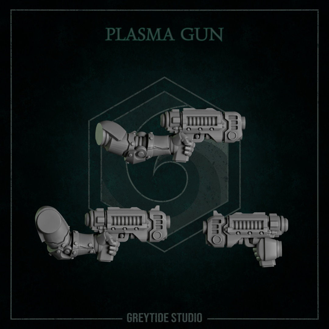 Eternal Pilgrims - Plasma Gun Left Hand - GreyTide Studio