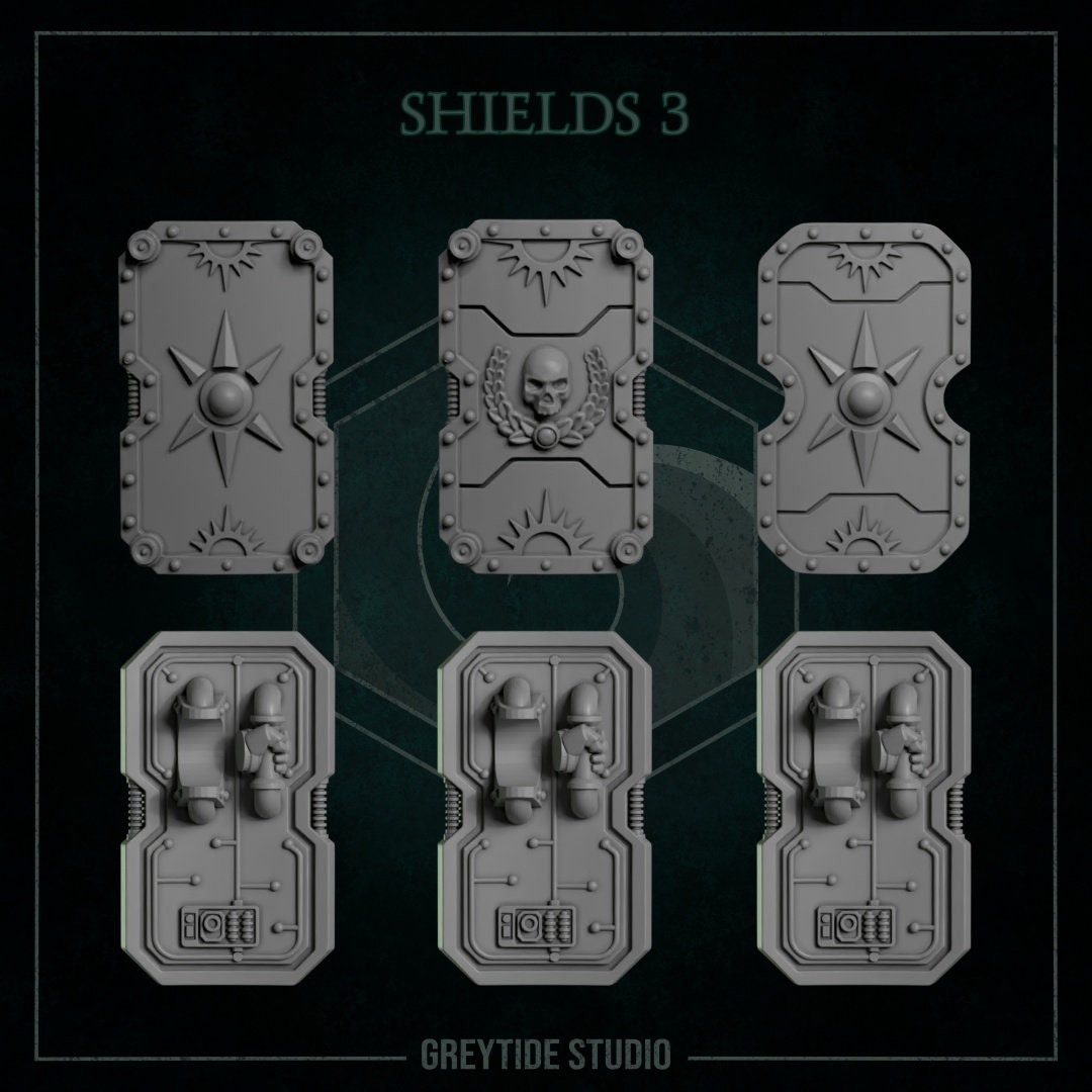 Eternal Pilgrims - Shields #3 - GreyTide Studio