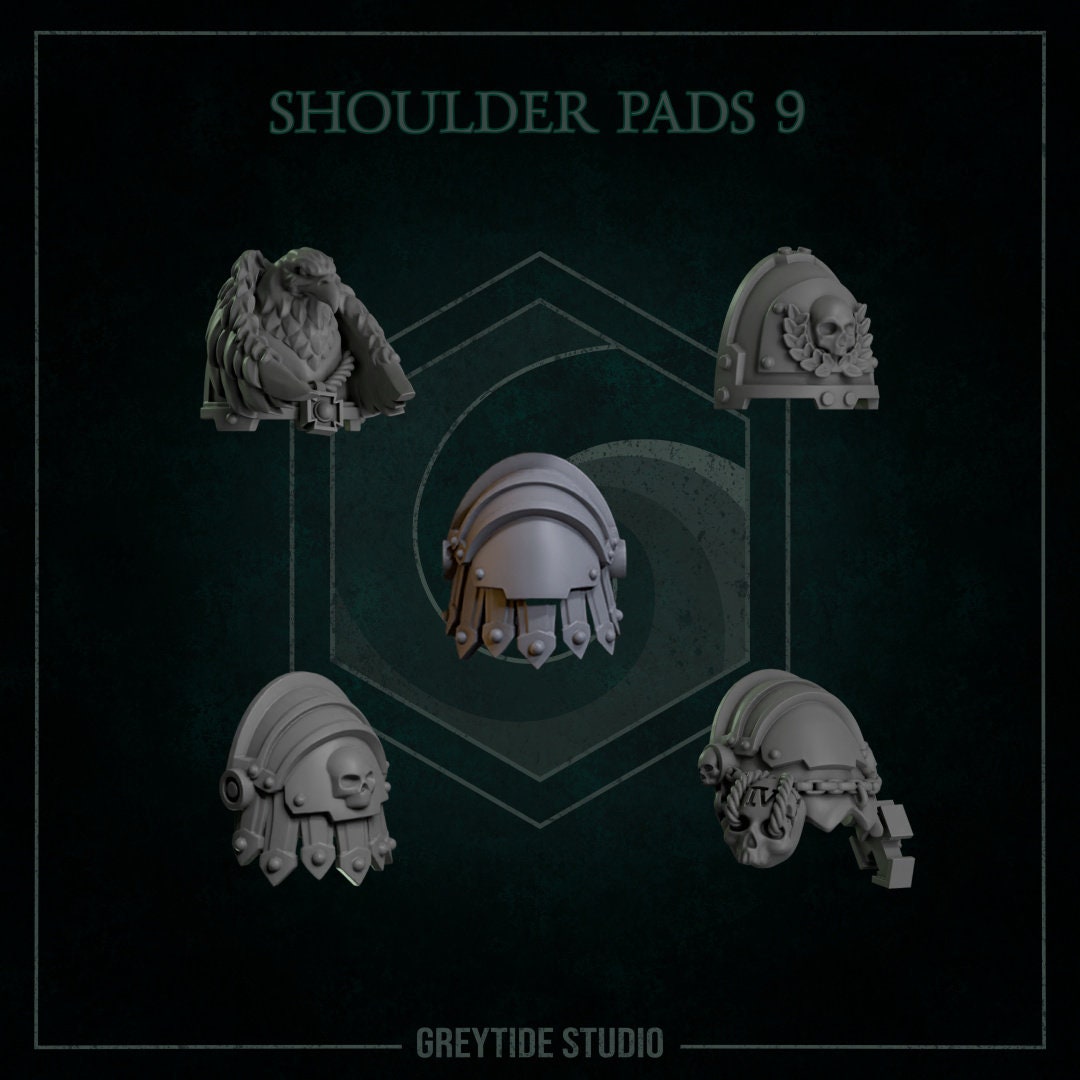 Eternal Pilgrims - Shoulderpads #9 - GreyTide Studio