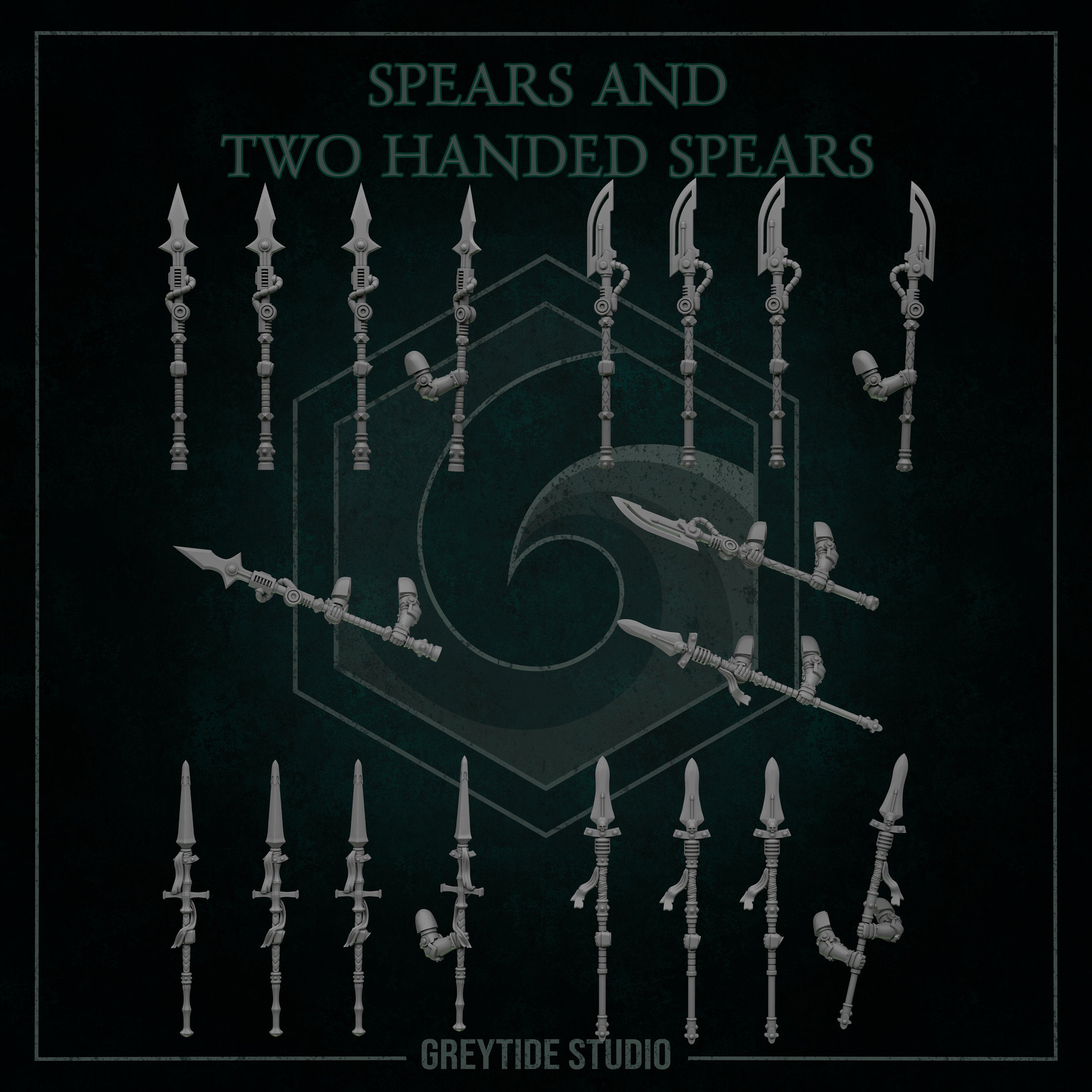 Eternal Pilgrims - Spears #2 - GreyTide Studio