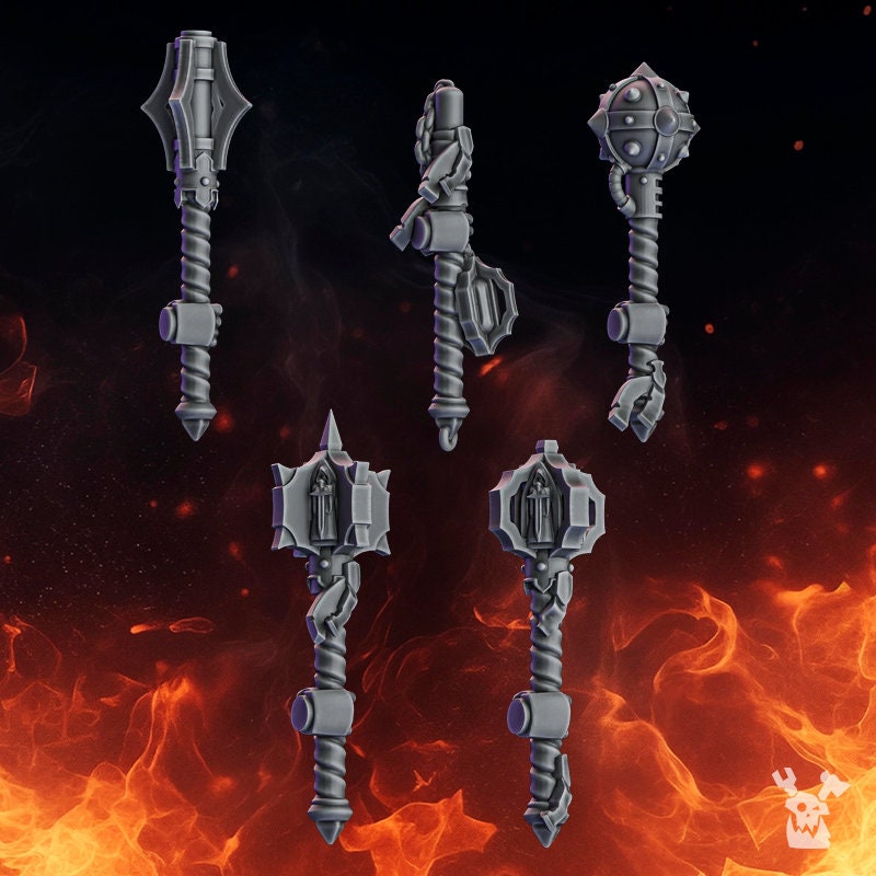 Pactum Aeternum - Knight Maces - DakkaDakka