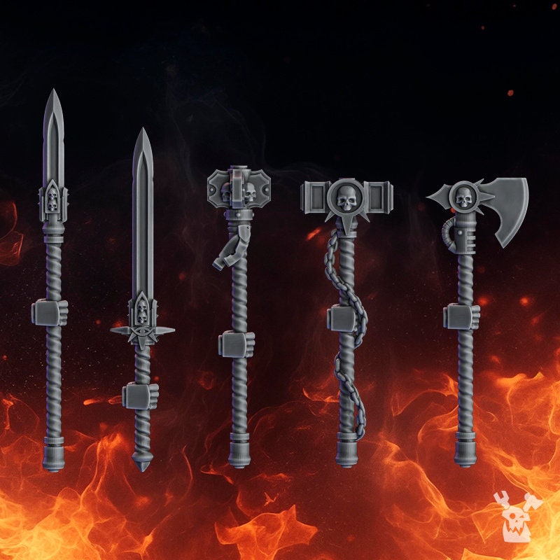 Pactum Aeternum - Warden Melee Weapons - DakkaDakka