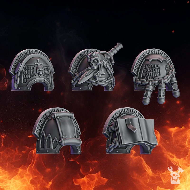 Pactum Aeternum - Warden Shoulder Pads - DakkaDakka