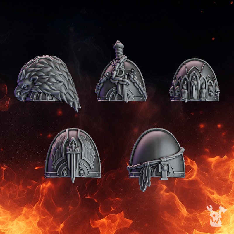 Pactum Aeternum - Knight Shoulder Pads - DakkaDakka