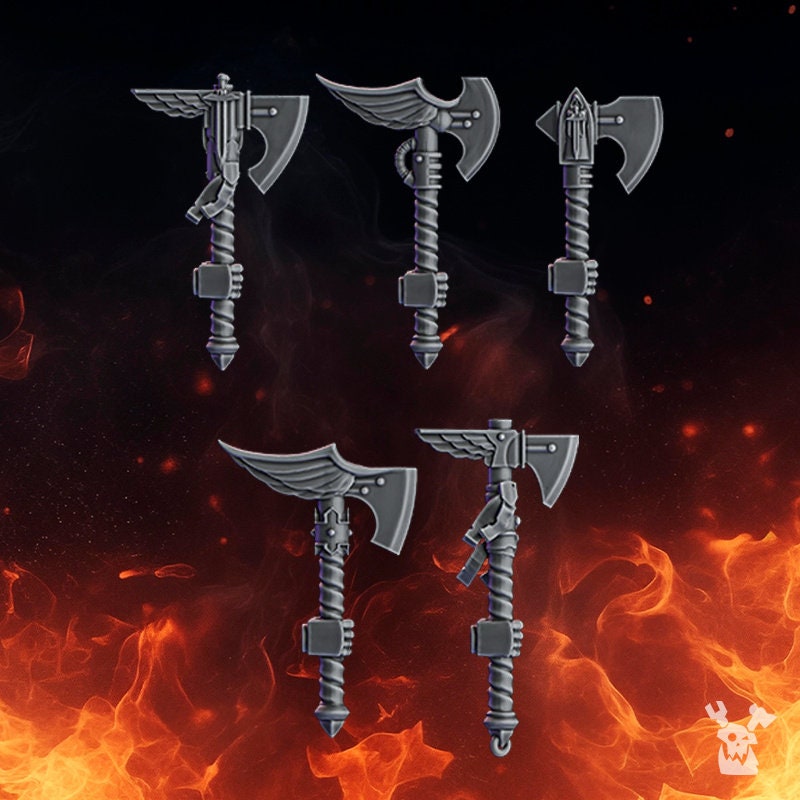Pactum Aeternum - Knight Axes - DakkaDakka