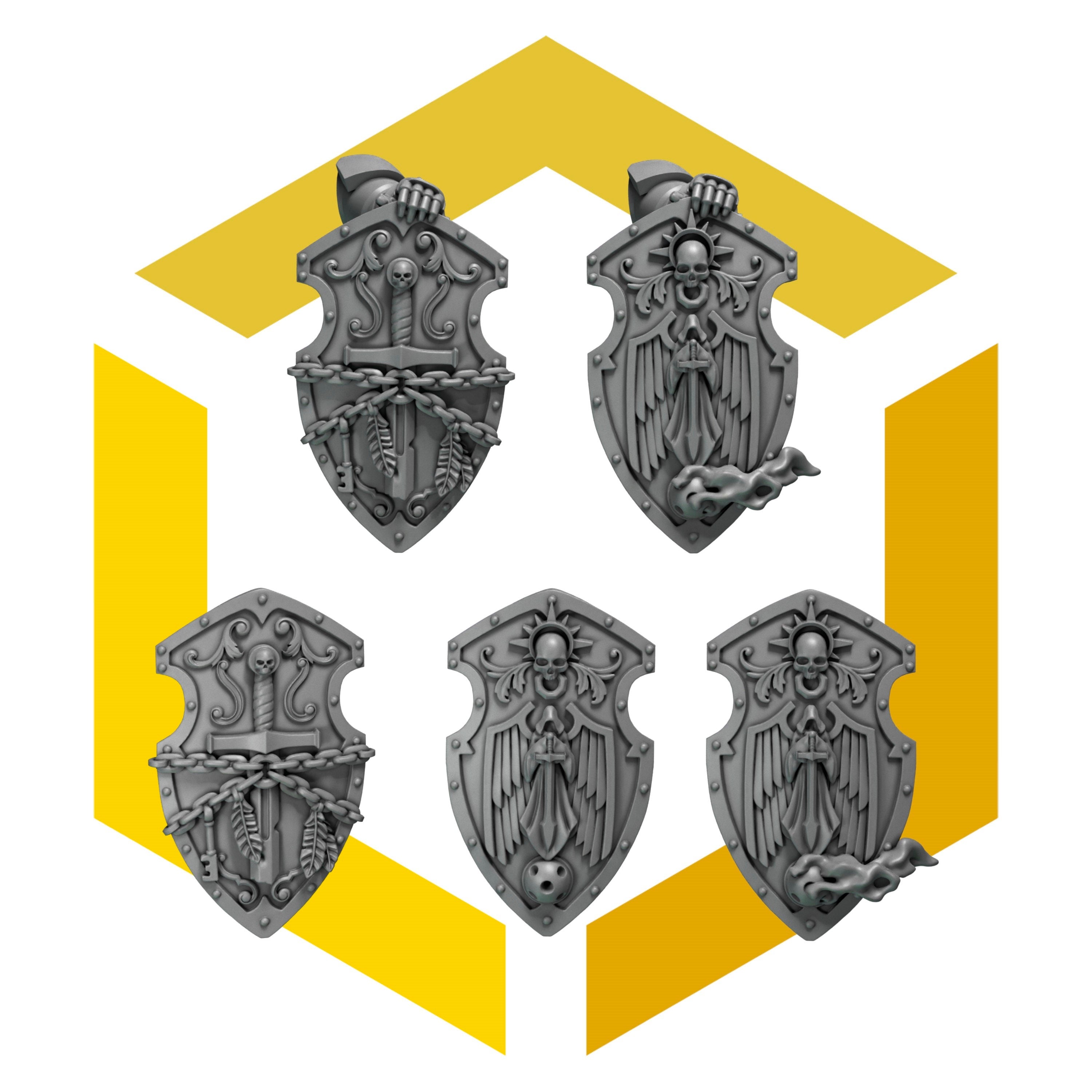 Eternal Pilgrims Termi Pack - Shields - GreyTide Studio