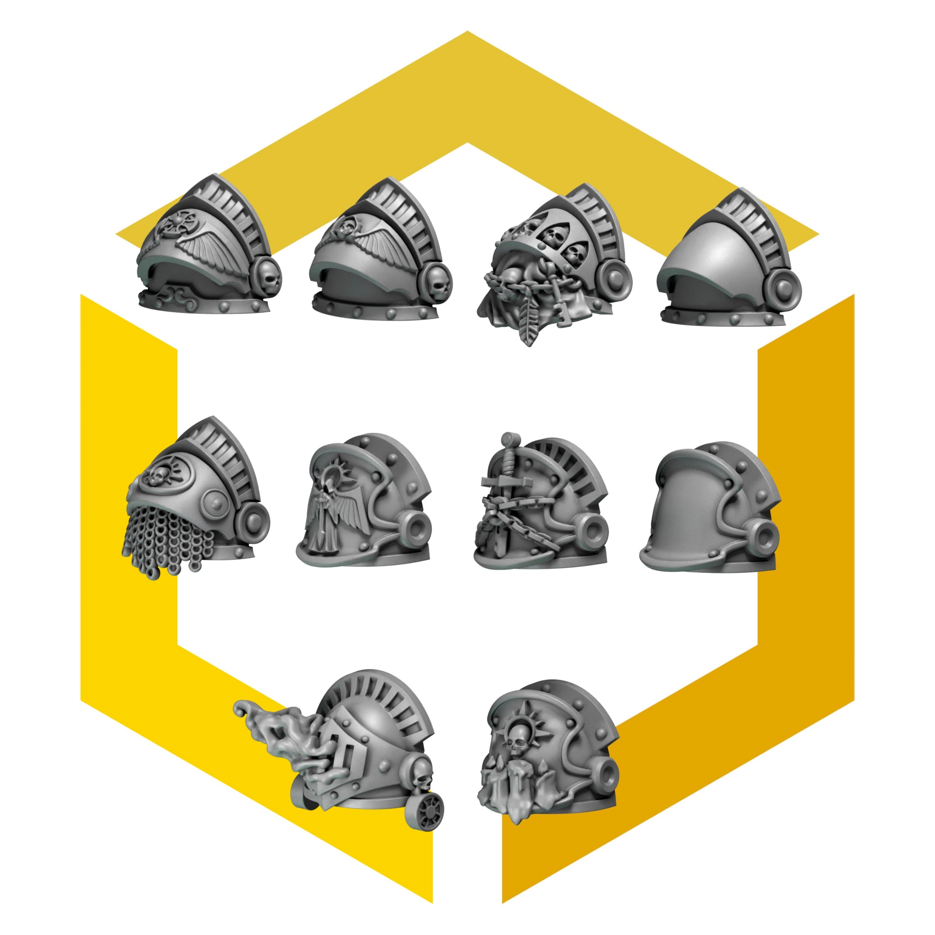 Eternal Pilgrims Termi Pack - Shoulderpads - GreyTide Studio