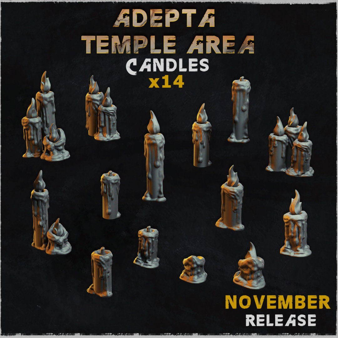 Candles - Basing Bits - 32mm Basing