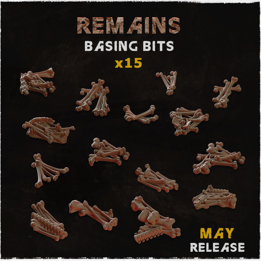 Remains - Basing Bits - 32mm Basing