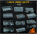 Large Ammo Crate - Basing Bits - 32mm Basing