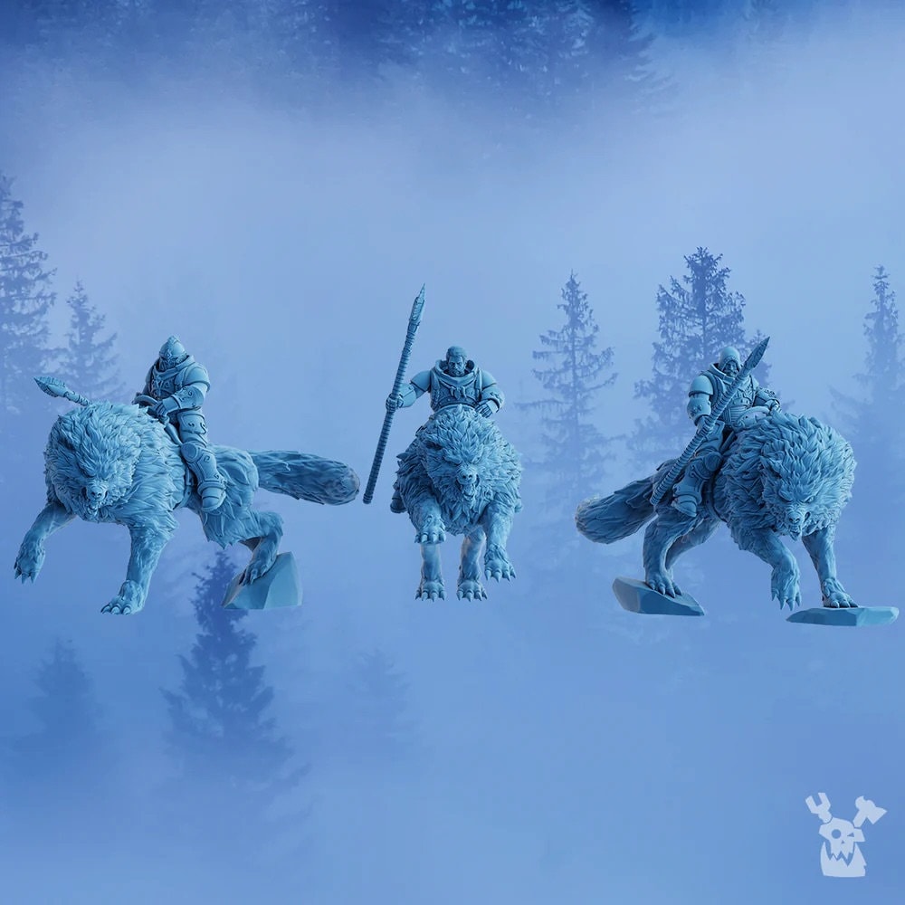 Stormbringers - Wolfriders x3 - DakkaDakka
