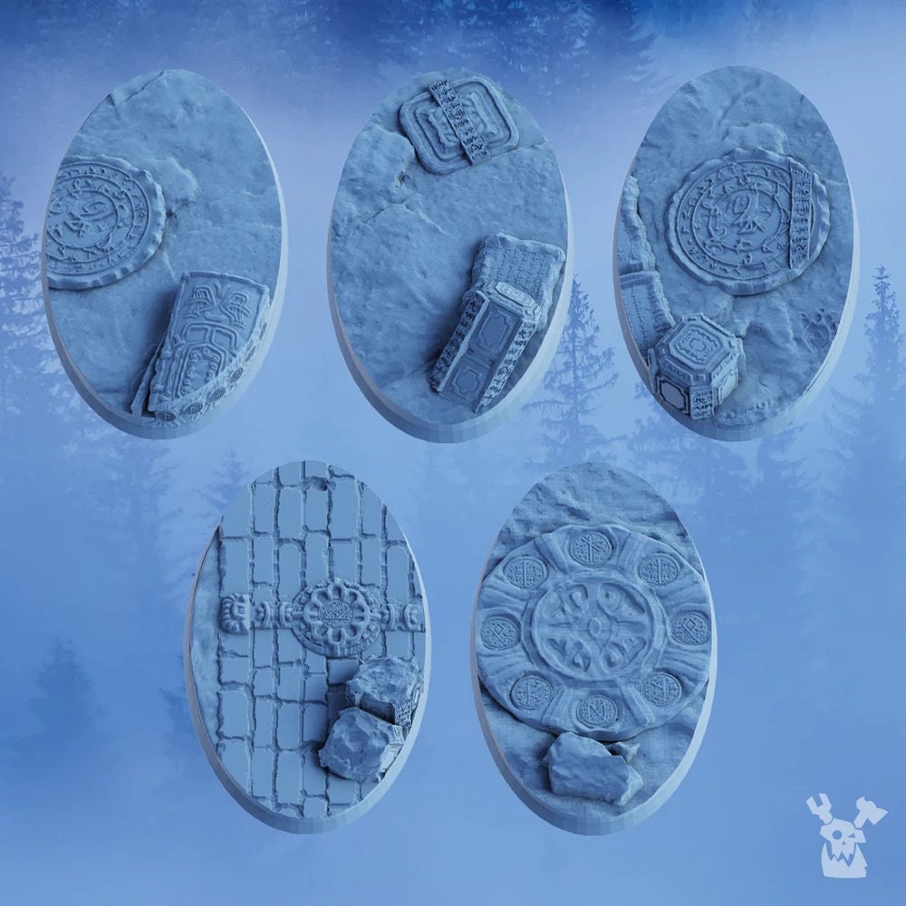 Stormbringers - 92x52mm Bases Set - DakkaDakka