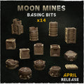 Moon Mines - Basing Bits - 32mm Basing