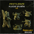 Pestilence - Plague Spawns - Basing Bits - 32mm Basing