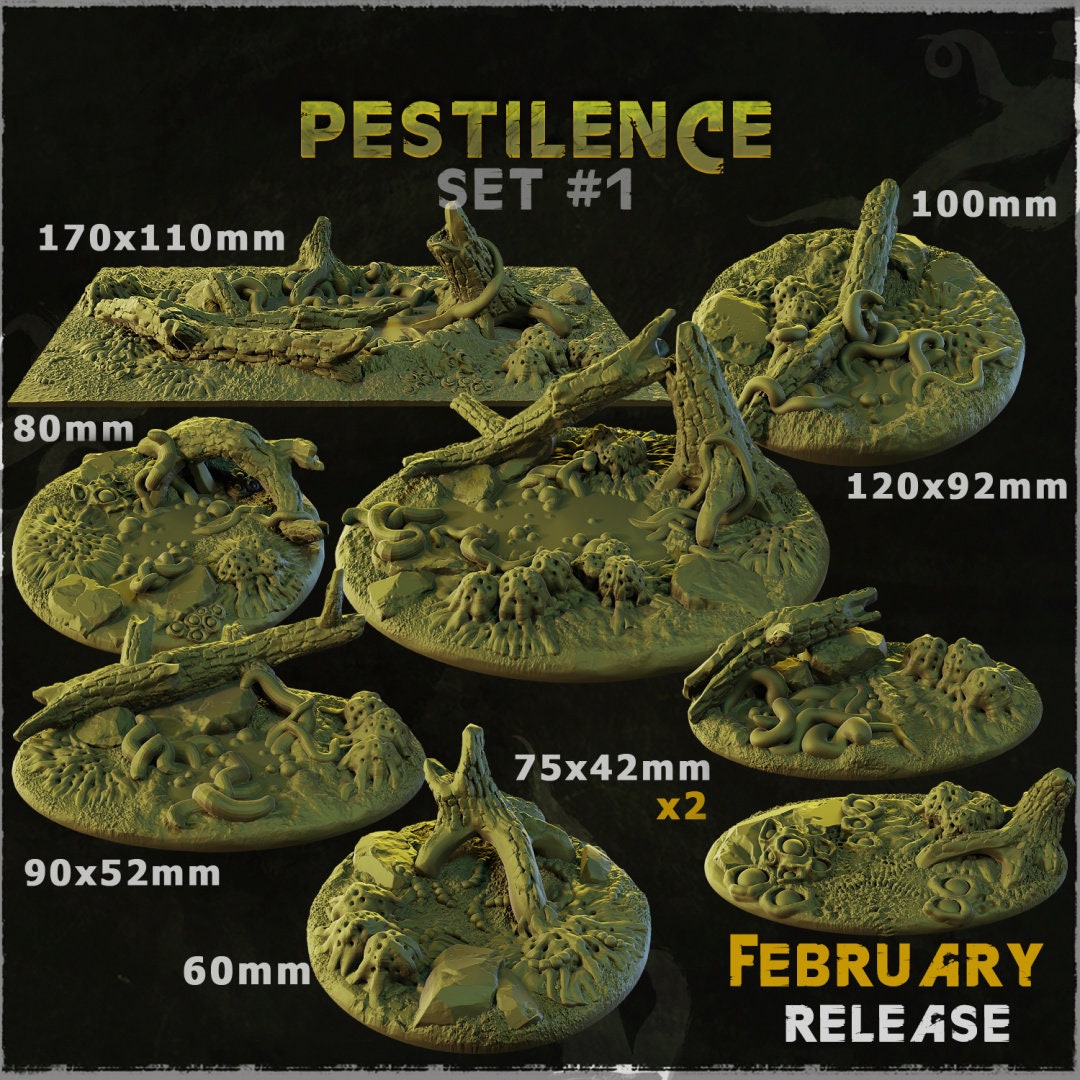 Pestilence - Toppers - 32mm Basing