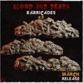Barricades - Blood and death - Basing Bits - 32mm Basing