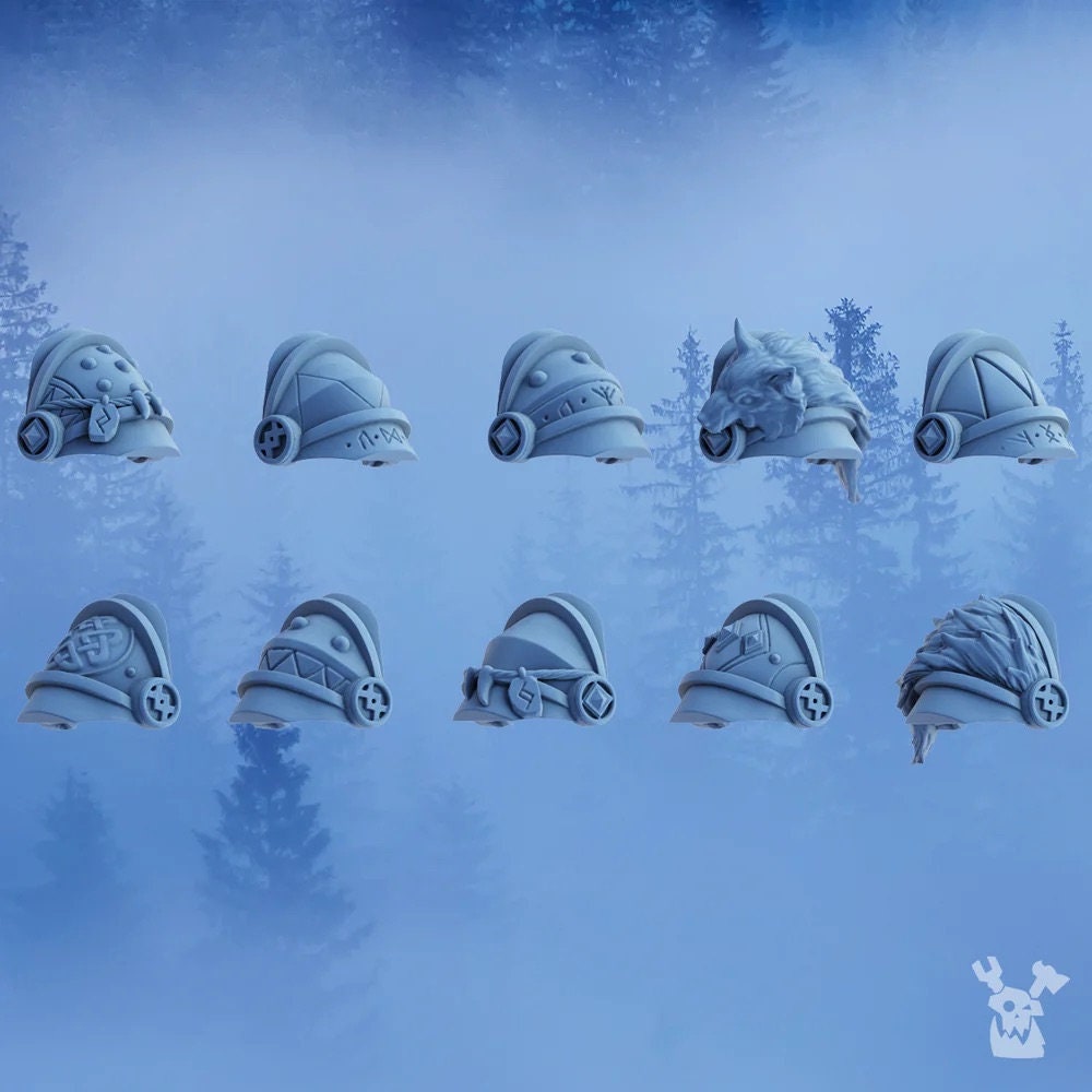 Stormbringers - Icebreakers Shoulder Pads - DakkaDakka