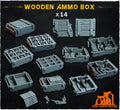 Wooden ammo box - Basing Bits - 32mm Basing