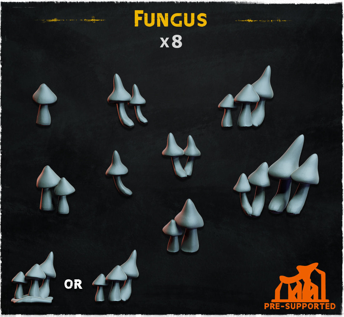 Fungus - Basing Bits - 32mm Basing