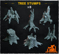 Tree Stumps - Basing Bits - 32mm Basing