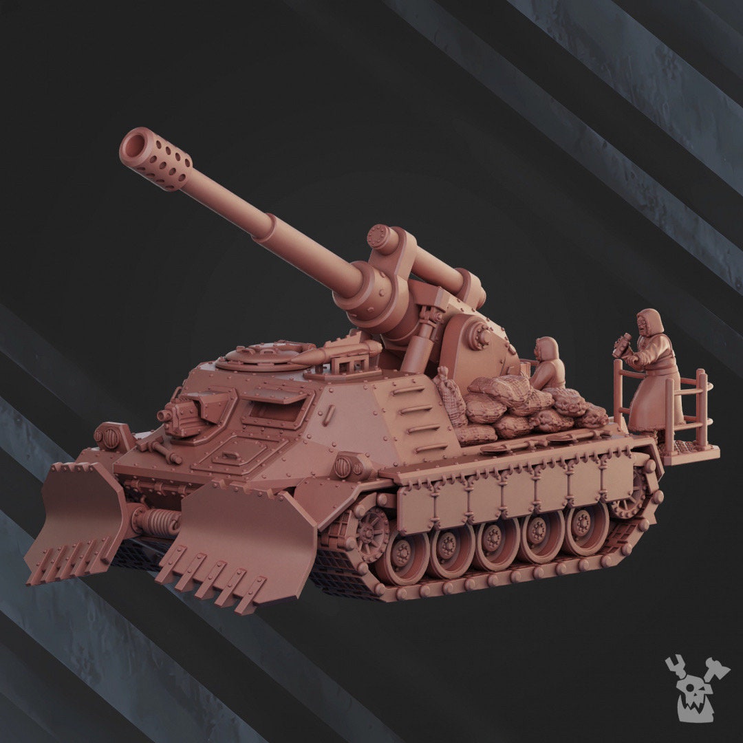 Imperial Guard - Self-propelled artillery IA-7 Ice Avalanche - DakkaDakka