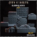 City Streets - Barricades - Basing Bits - 32mm Basing