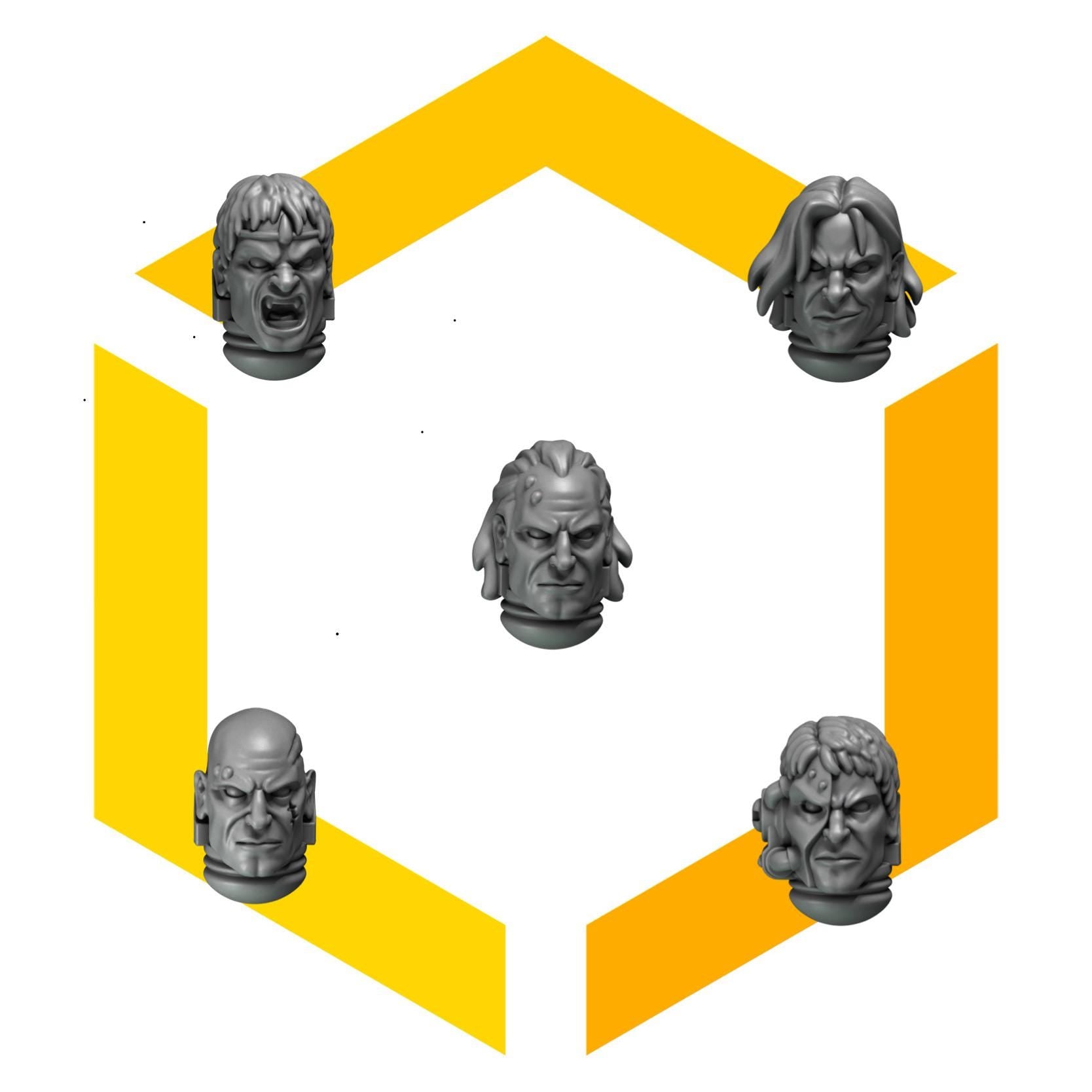 Crimson Lords - Heads #1 - GreyTide Studio