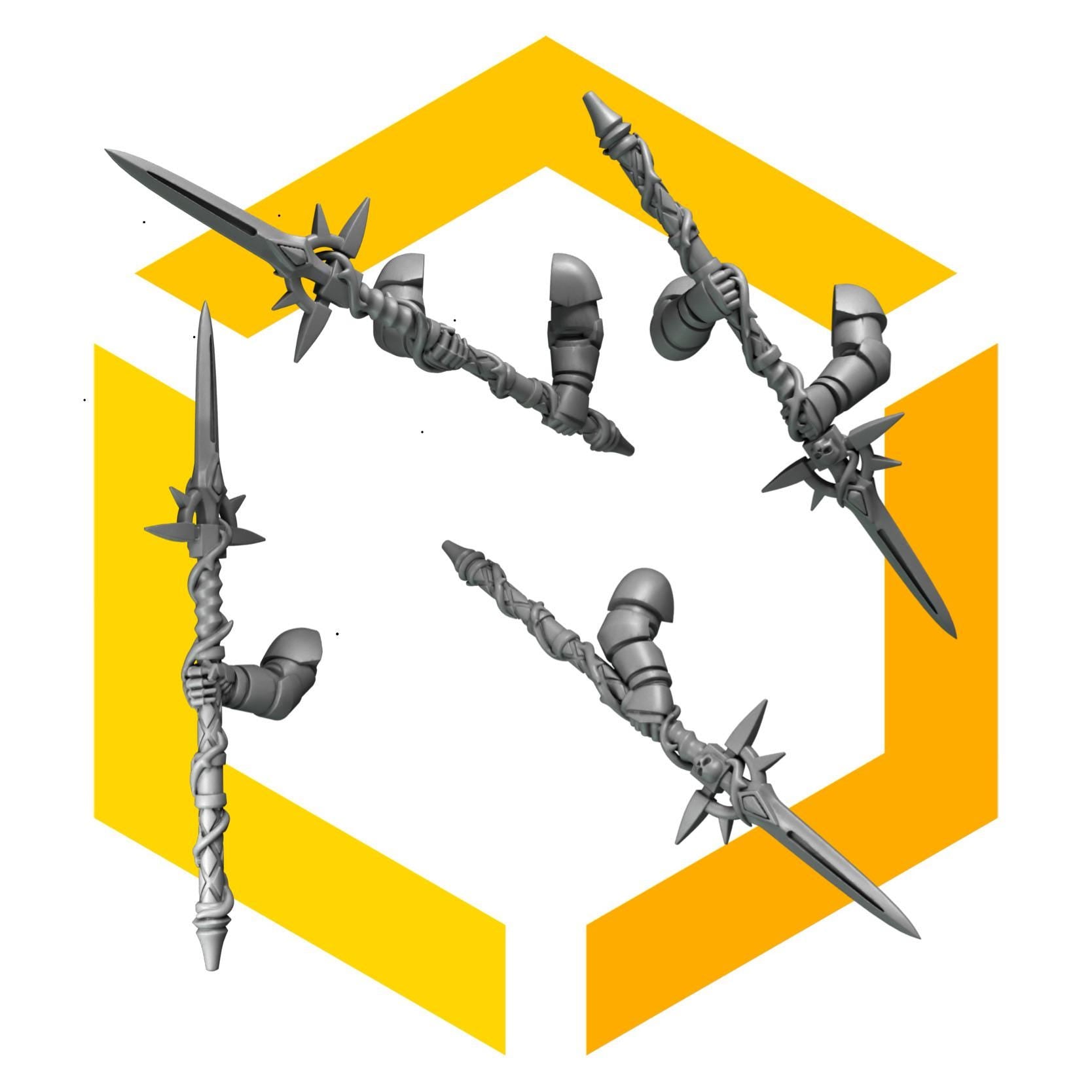 Crimson Lords - Two Handed Spears #3 - GreyTide Studio