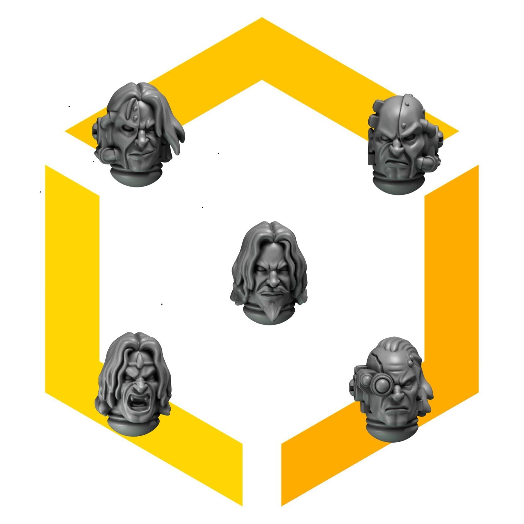 Crimson Lords - Heads #2 - GreyTide Studio