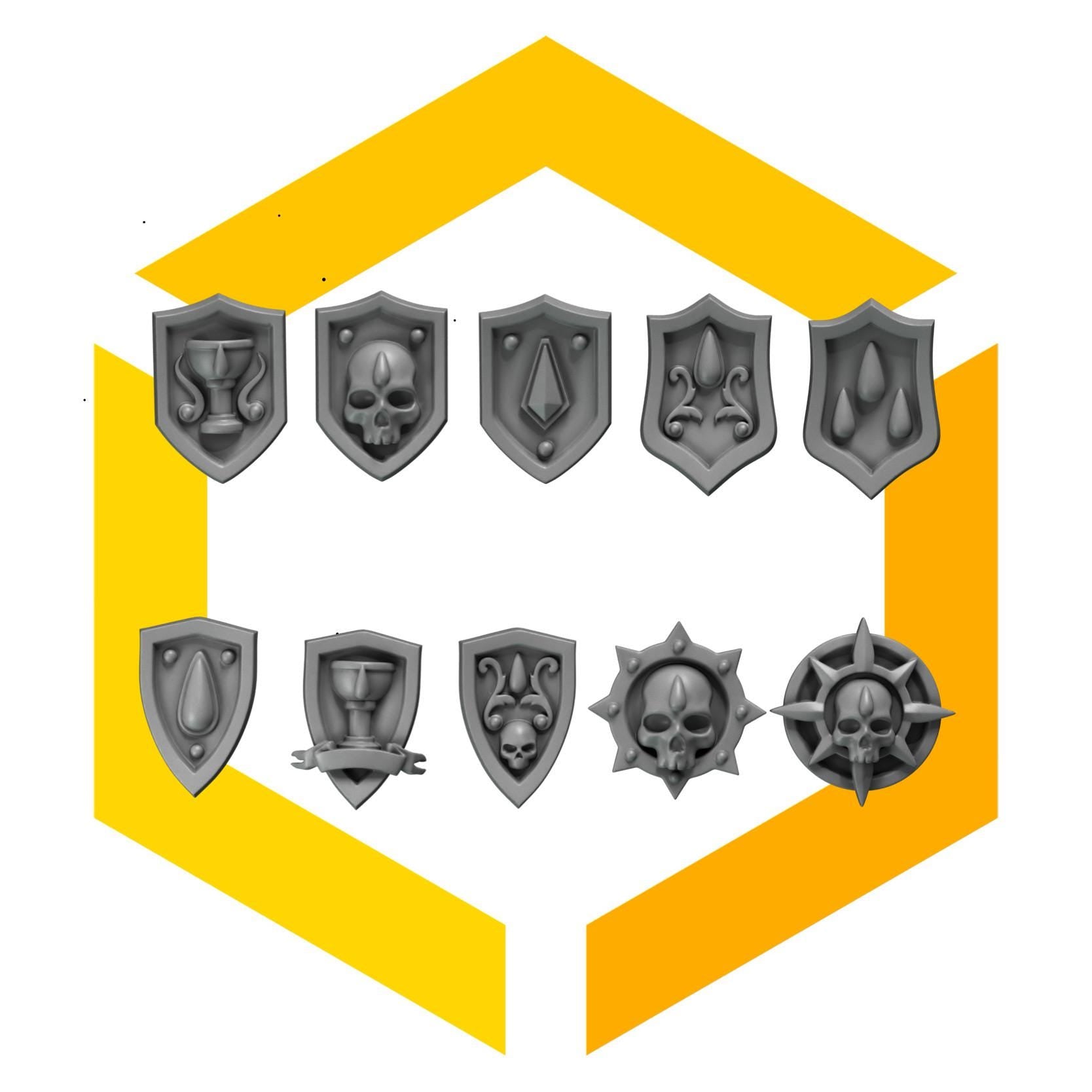 Crimson Lords - Shouldershields - GreyTide Studio