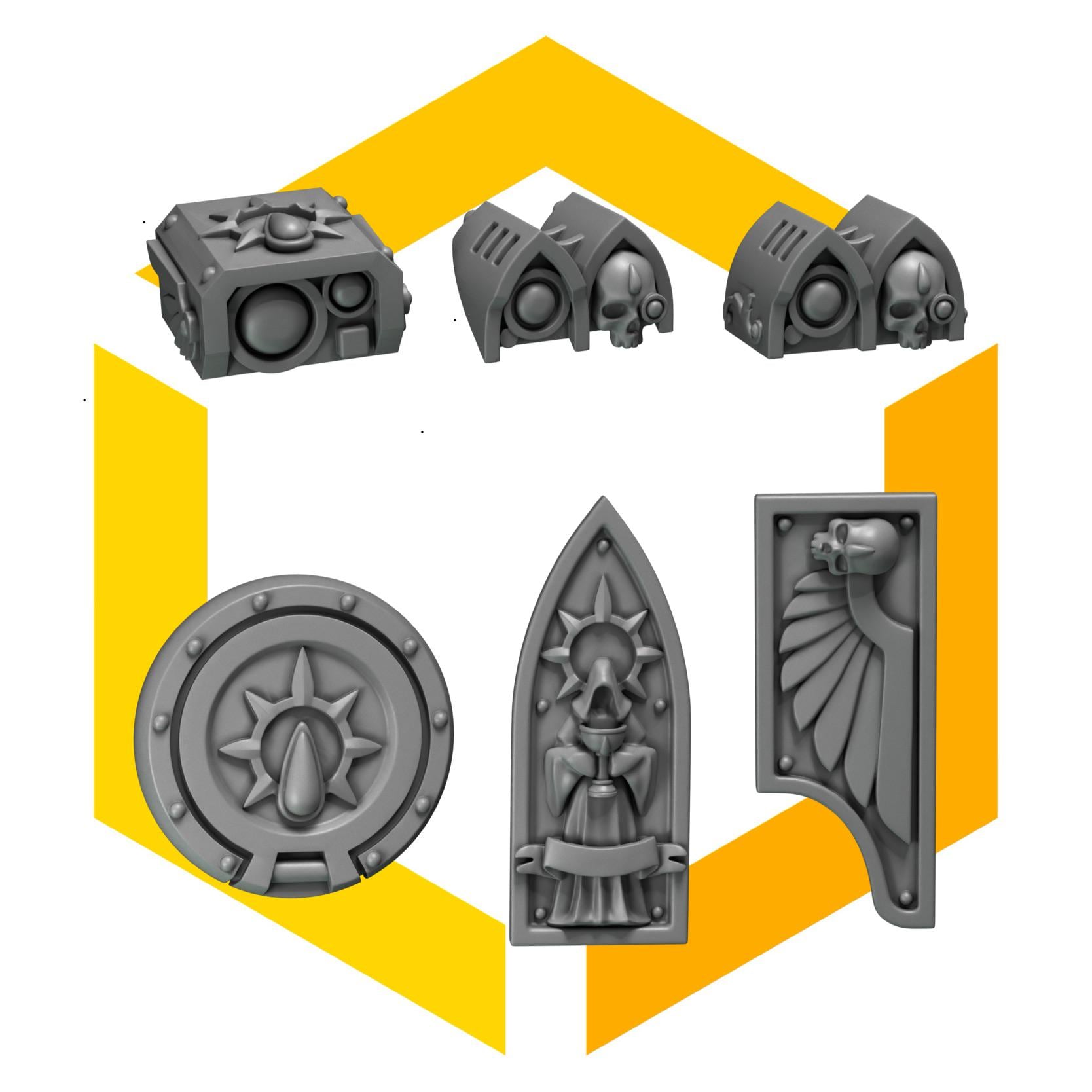 Crimson Lords - Vehicle Bits #1 - GreyTide Studio