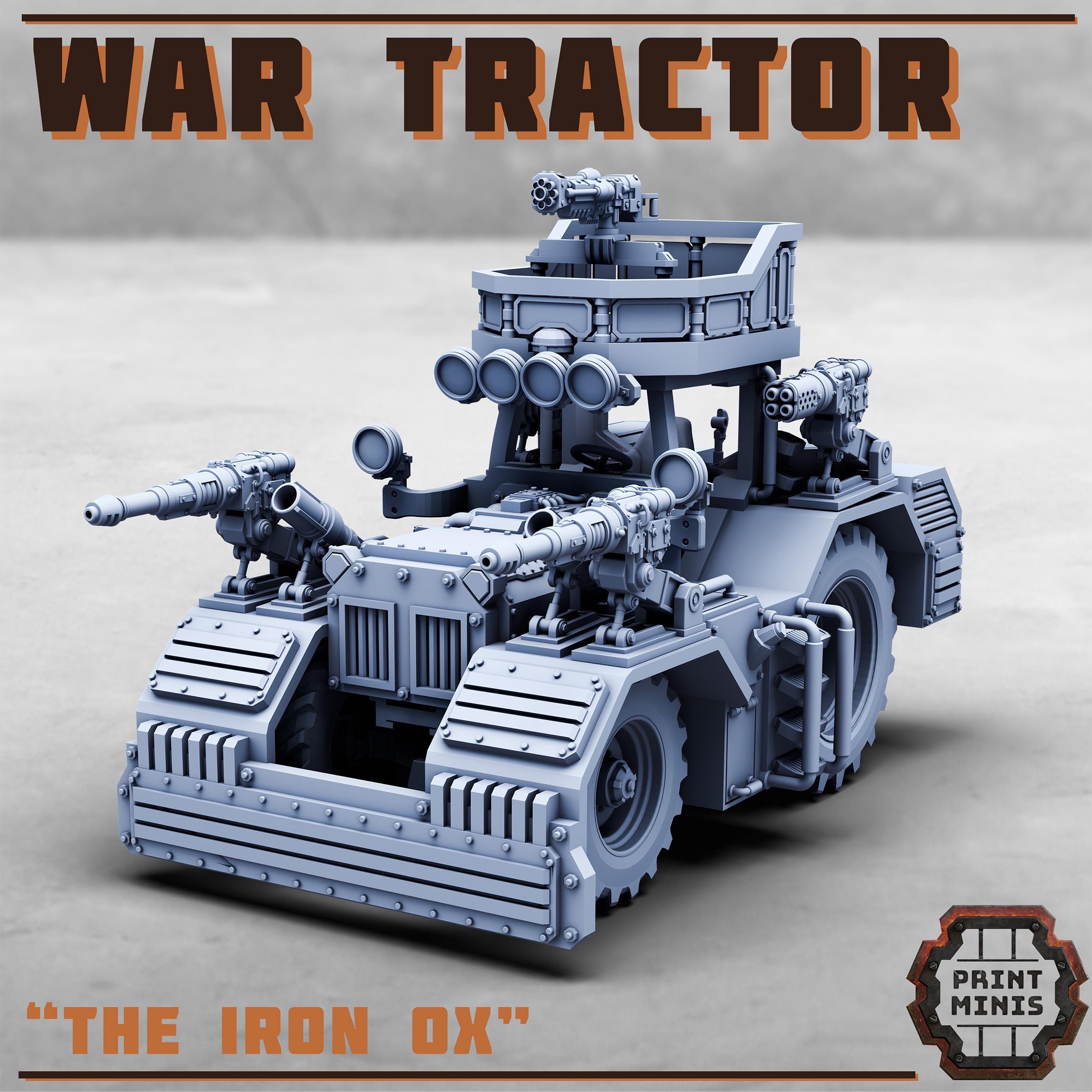Print Minis - War Tractor