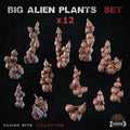 Big alien plants - Basing Bits - 32mm Basing