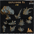 Explosion FX - Basing Bits - 32mm Basing