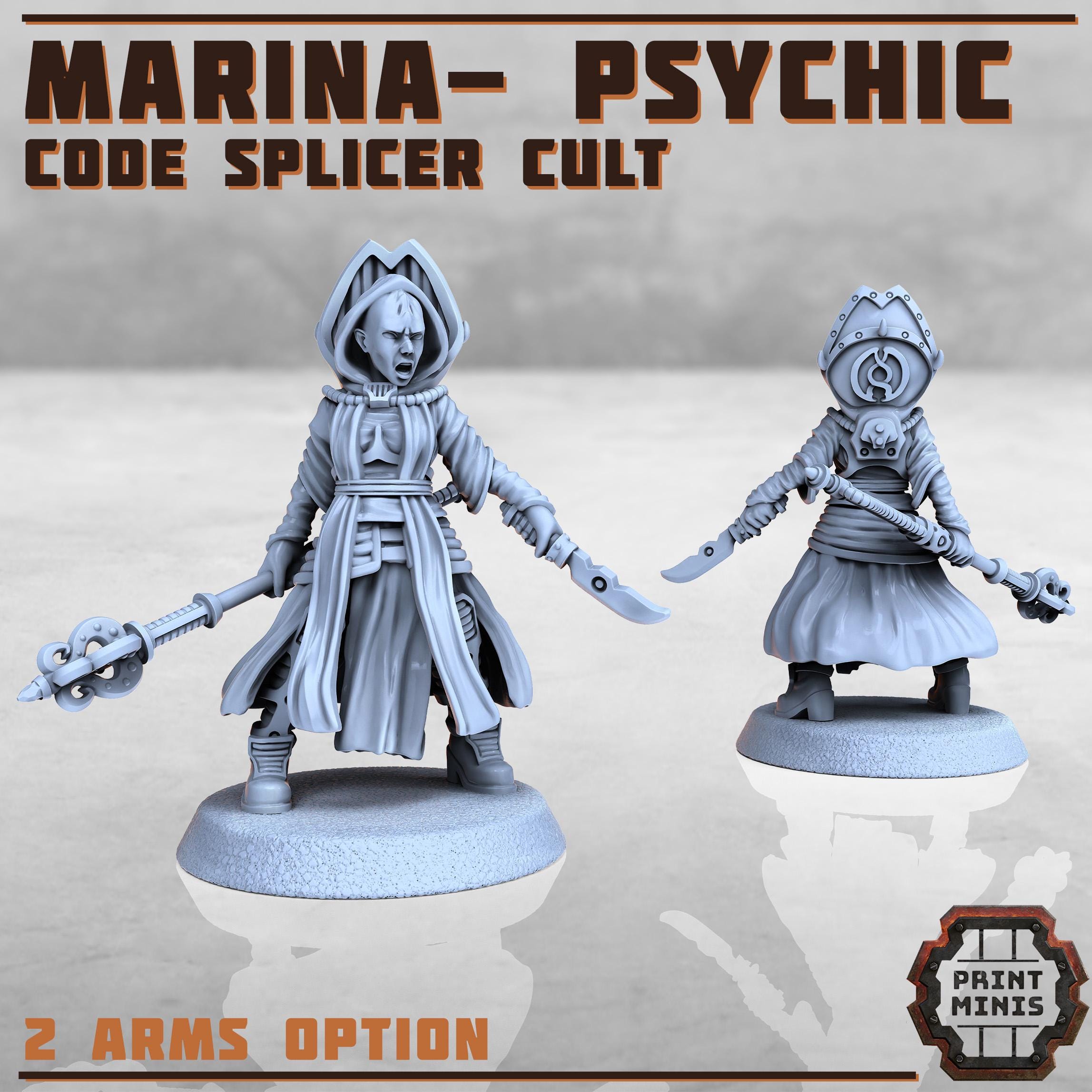 Print Minis - Marina - Code Splicer Cult