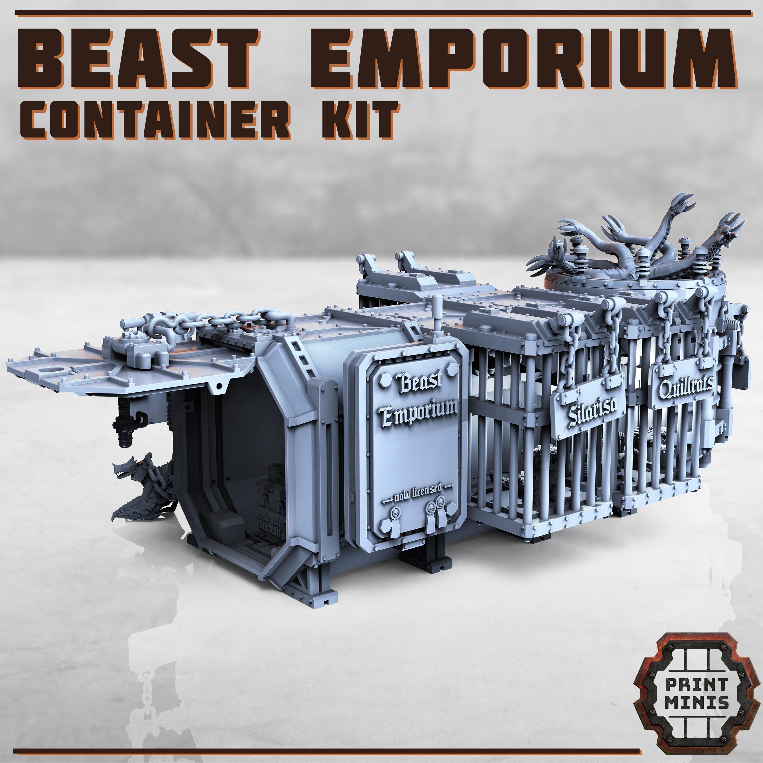 Print Minis - Beast Emporium Container Kit